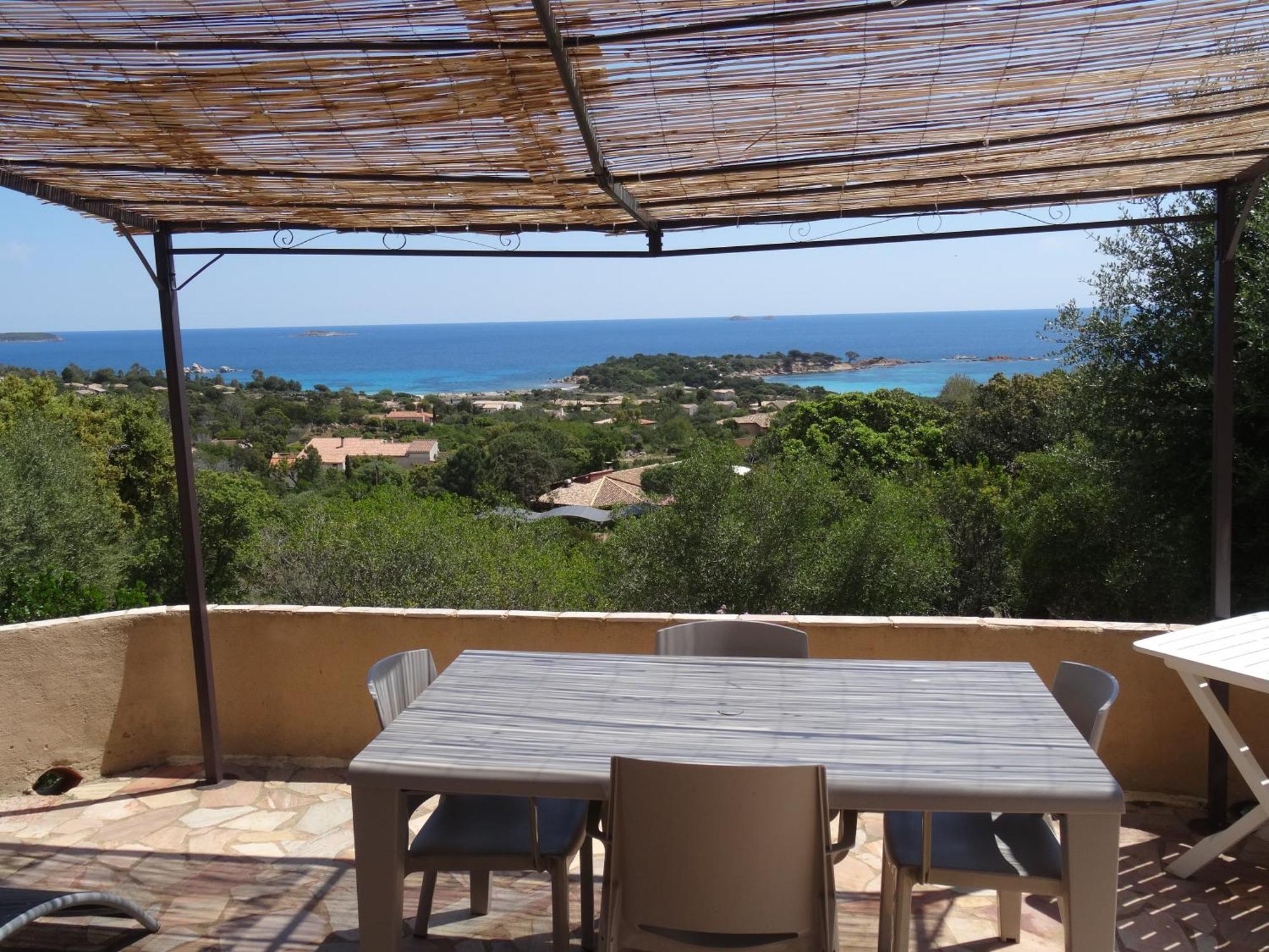 Villa Independante 2/5 Personnes - Palombaggia Vue Mer Magnifique Porto Vecchio المظهر الخارجي الصورة